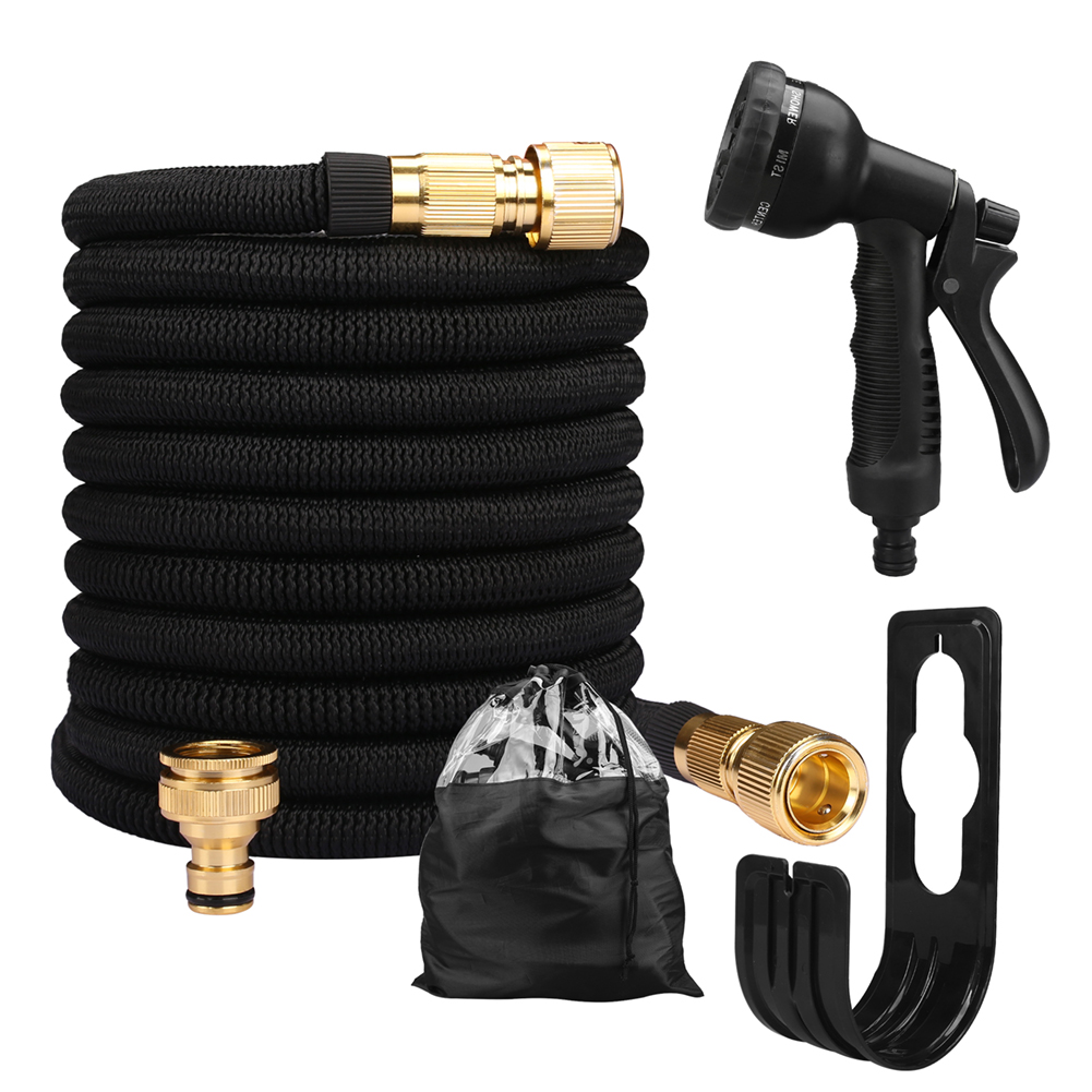 Flexible Hose Braided - Tuyau d'eau de jardin extensible, Double