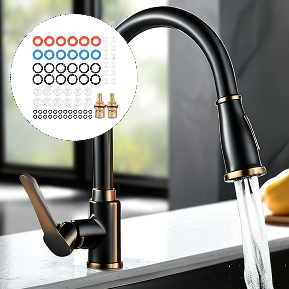 Silicone Tap Washer - Lot de 2 cartouches de robinet