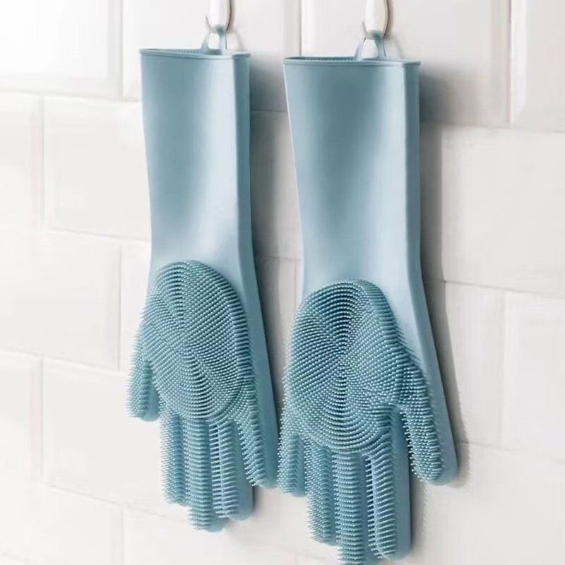 Silicone Tap Washer - Gants de lavage de vaisselle en