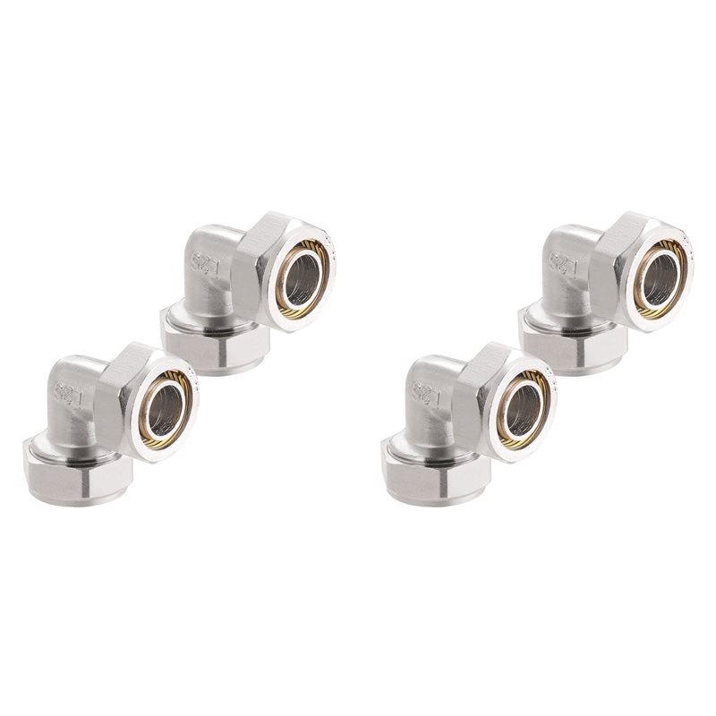 Compression Fitting Brass - 【REUNION FAMILIALE】4 raccords coudés pour tuyaux