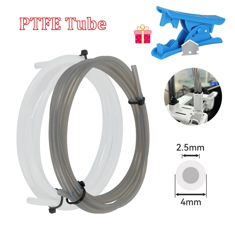 Ptfe Tape Thread - Tube PTFE Bambu Lab 2,5 mm