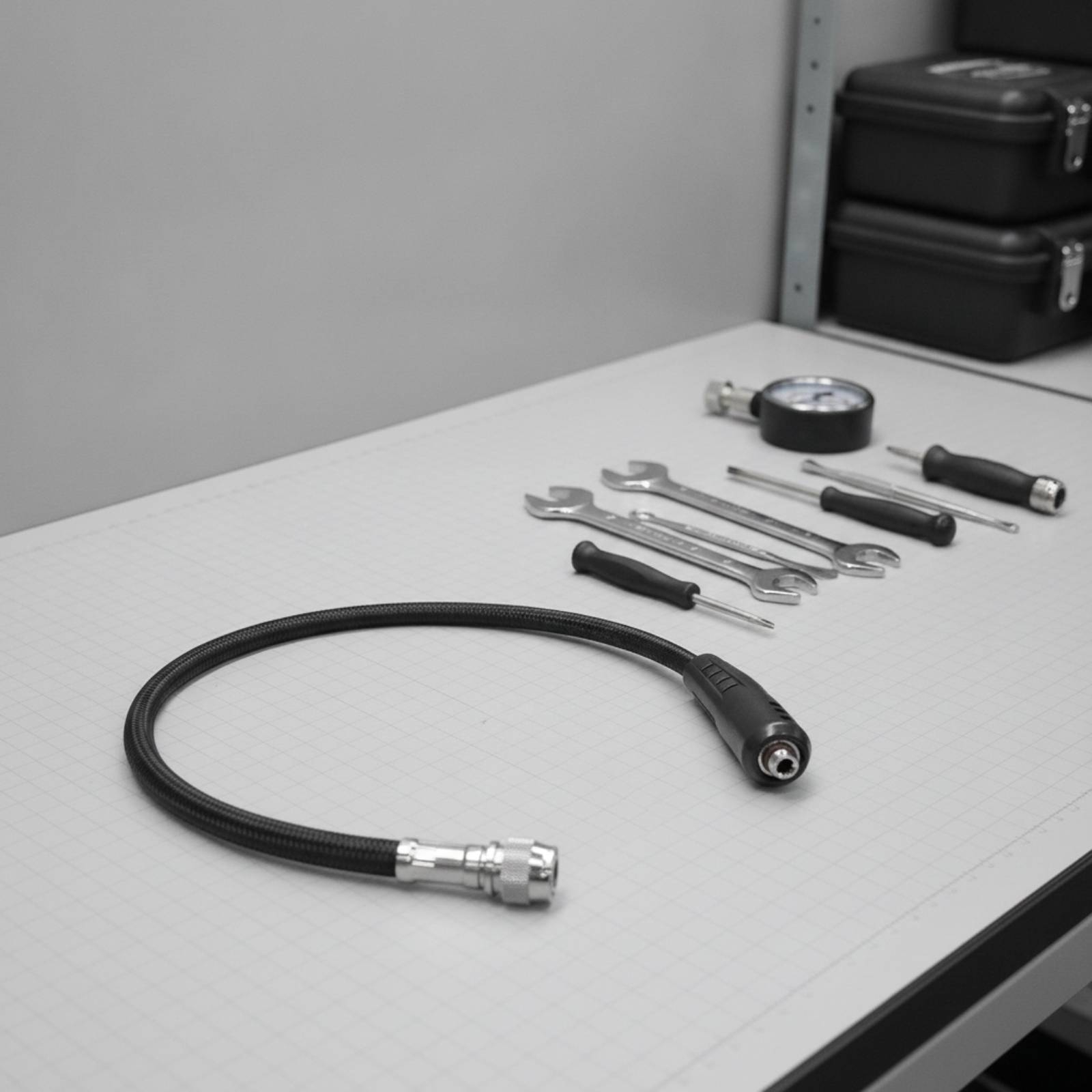 Flexible Hose Braided - Tuyau d'inflation pour BCD de plongée,