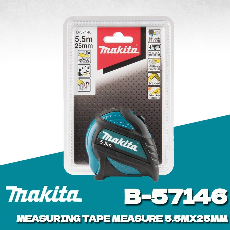 Stanley Tape 25Ft - Makita B-57146 Mètre ruban 5,5 m