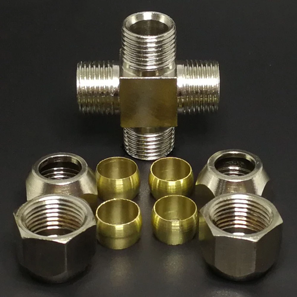 Ajustement 6/8/10/12mm OD Tube - Compression Fitting Brass avis et prix