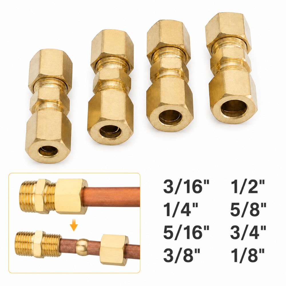 Raccord de compression en lait - Compression Fitting Brass avis et prix