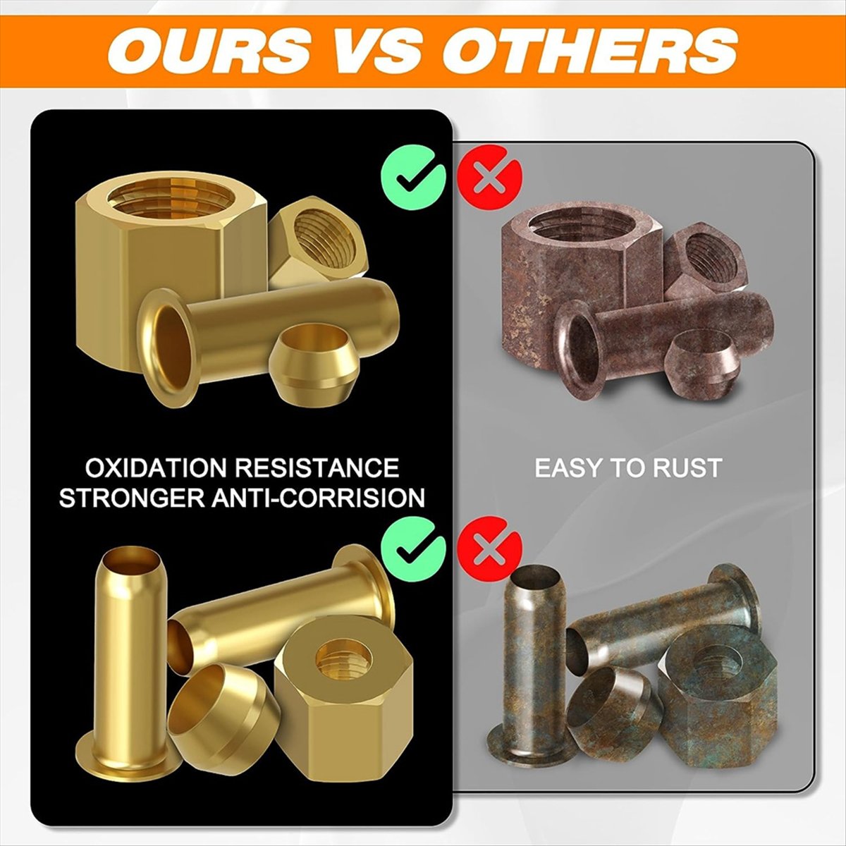 Kit d'assortiment de raccords  - Compression Fitting Brass avis et prix