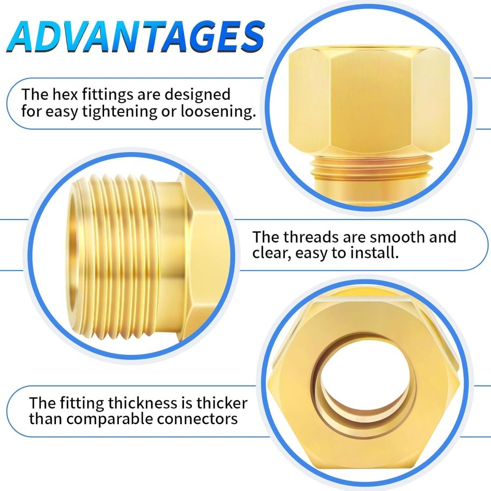 Raccord de compression en lait - Compression Fitting Brass avis et prix