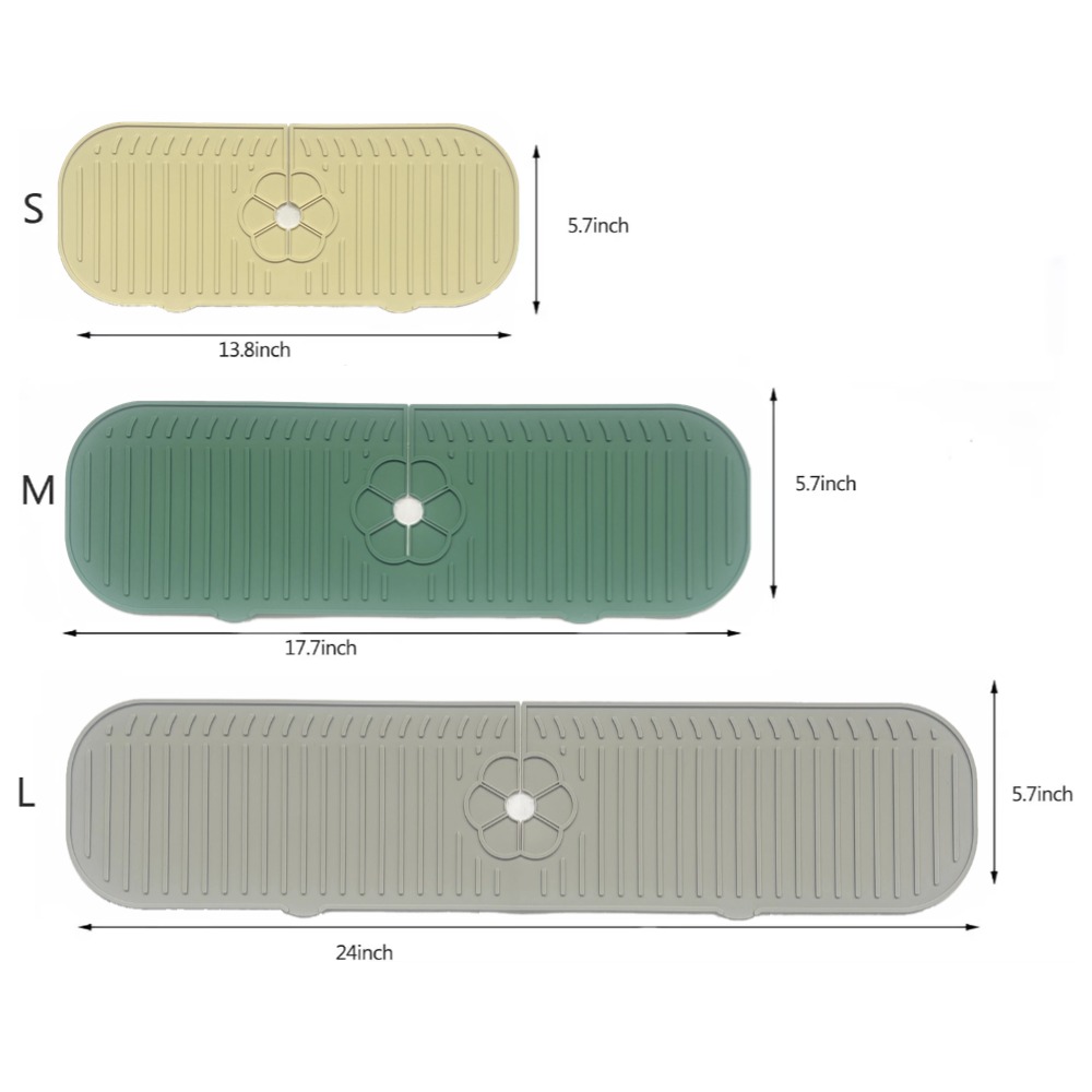 Tapis anti-éclaboussures en si - Silicone Tap Washer avis et prix