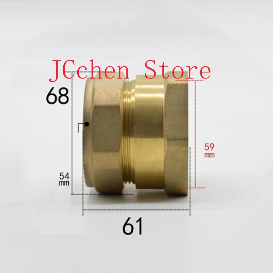 Tube adapté OD 54mm x 2 